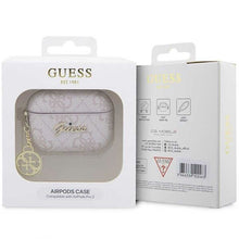 Заредете изображение във визуализатора на галерията – Guess GUAP2G4GSMP AirPods Pro 2 cover pink/pink 4G Charm Collection
