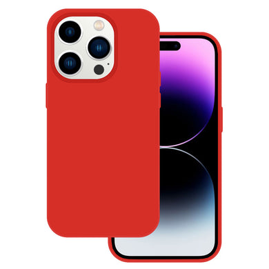 Tel Protect Silicone Premium for Iphone 15 Pro Max red