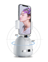 Заредете изображение във визуализатора на галерията – Phone holder with 360° face tracking P2S white
