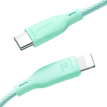 Заредете изображение във визуализатора на галерията – Joyroom Multi-Color Series SA34-AL3 USB-A / Lightning 3A cable 1m - pink
