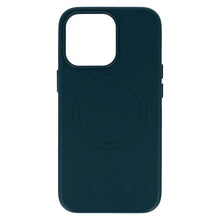 Заредете изображение във визуализатора на галерията – MagSafe Leather Case Iphone 14 Pro Navy
