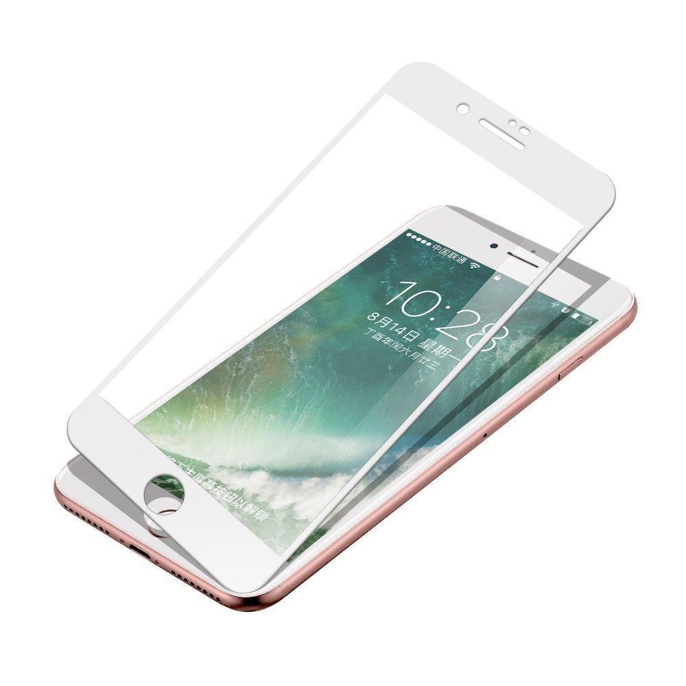 3D стъклен протектор Esr пълно покритие iPhone 7 / 8 / SE 2020 бял - TopMag