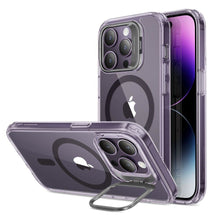 Заредете изображение във визуализатора на галерията – ESR CLASSIC KICKSTAND HALOLOCK MAGSAFE IPHONE 14 PRO CLEAR/PURPLE
