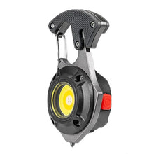 Заредете изображение във визуализатора на галерията – Mini flashlight LED keychain W5143 Type C with 2 screwdriver bits black
