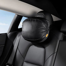 Заредете изображение във визуализатора на галерията – Baseus ComfortRide Series car headrest cushion with 2 materials - black
