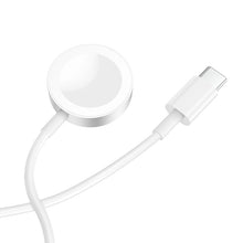 Заредете изображение във визуализатора на галерията – Borofone Wireless induction charger BQ21 for iWatch white
