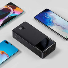 Заредете изображение във визуализатора на галерията – Power bank baseus bipow - 30 000mah lcd quick charge pd20w black ppdml-n01 - TopMag
