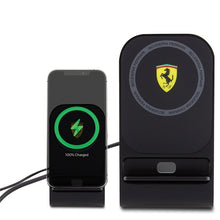Заредете изображение във визуализатора на галерията – Original Induction Charger FERRARI 2023 Collection MagSafe 15W FEMFBMALK Black
