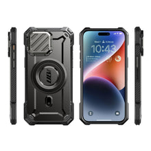 Заредете изображение във визуализатора на галерията – Supcase UB XT MAG MAGSAFE IPHONE 15 PRO MAX BLACK
