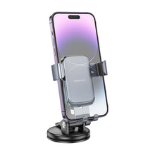 Заредете изображение във визуализатора на галерията – Borofone Car holder BH95 Warrior gravity to windshield black
