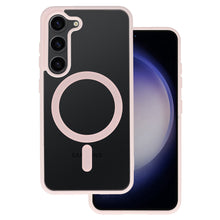 Заредете изображение във визуализатора на галерията – Acrylic Color Magsafe Case for Samsung Galaxy S24 light pink
