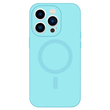 Заредете изображение във визуализатора на галерията – TEL PROTECT MagSilicone Case for Iphone 14 Light blue
