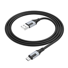 Заредете изображение във визуализатора на галерията – Borofone Cable BX101 Creator - USB to Micro USB - 2,4A 1 metre black
