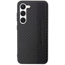 Заредете изображение във визуализатора на галерията – AMG AMHCS23SBLSCA S23 S911 black/black hardcase Carbon Stripe&amp;Embossed
