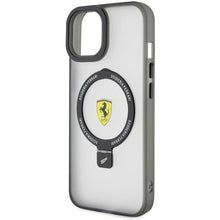 Заредете изображение във визуализатора на галерията – Ferrari Ring Stand 2023 Collection MagSafe Case for iPhone 15 Plus / 14 Plus - Transparent
