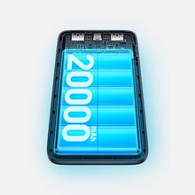 Заредете изображение във визуализатора на галерията – Baseus Baseus Pro 20000mAh 22.5W white powerbank with USB Type A - USB Type C 3A 0.3m cable (PPBD040302)
