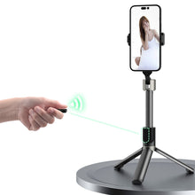 Заредете изображение във визуализатора на галерията – Selfie stick / telescopic pole with tripod Dudao F18B - black
