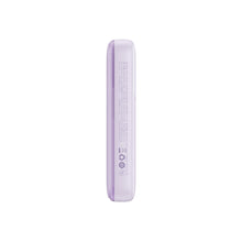 Заредете изображение във визуализатора на галерията – Baseus Comet Series powerbank with display 20000mAh 22.5W - purple + USB-A - USB-C 0.3m cable - white
