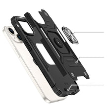 Заредете изображение във визуализатора на галерията – Wozinsky Ring Armor iPhone 15 Plus iPhone 15 Plus Ring Armor Case - Black
