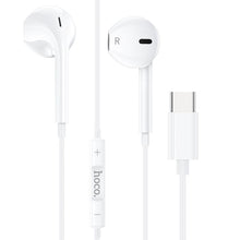 Заредете изображение във визуализатора на галерията – HOCO earphones wired oryginal series working with Type C M80 (20 pcs/set)
