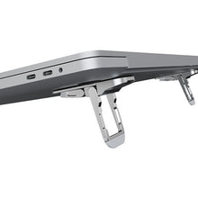 Заредете изображение във визуализатора на галерията – Nillkin Bolster Plus laptop stand, stick-on base grey (2 pieces)
