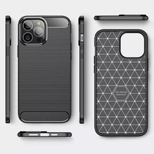 Заредете изображение във визуализатора на галерията – Back Case CARBON for IPHONE 15 PLUS Black
