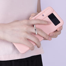 Заредете изображение във визуализатора на галерията – Nillkin CamShield Silky Silicone Case for Samsung Galaxy Z Flip 4 Silicone Cover with Camera Protector Black
