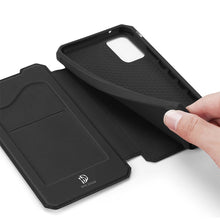 Заредете изображение във визуализатора на галерията – DUX DUCIS Skin X Bookcase type case for Samsung Galaxy A71 5G black
