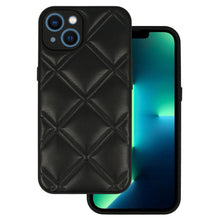 Заредете изображение във визуализатора на галерията – Leather 3D Case for Iphone 13 design 3 black

