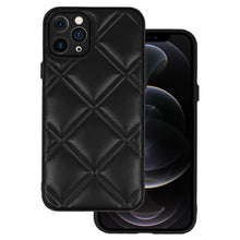 Заредете изображение във визуализатора на галерията – Leather 3D Case for Iphone 11 Pro design 3 black
