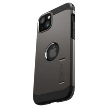 Заредете изображение във визуализатора на галерията – Spigen Tough Armor MagSafe case with stand for iPhone 15 - brown
