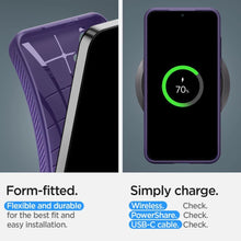 Заредете изображение във визуализатора на галерията – Spigen Liquid Air case for Samsung Galaxy S24 - purple
