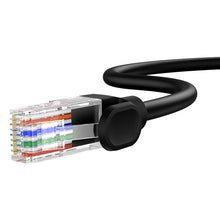Заредете изображение във визуализатора на галерията – Baseus High Speed ​​Cat 5 RJ-45 1000Mb/s Ethernet cable 2m round - black
