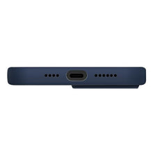 Заредете изображение във визуализатора на галерията – Uniq case Lino iPhone 14 6.1" blue/marine blue
