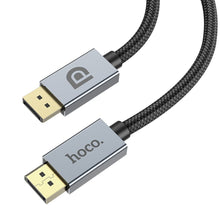 Заредете изображение във визуализатора на галерията – Hoco cable hdmi - hdmi wer. 1.4 / 8k 60hz / ultra hd / 32gpbs us04 3m black
