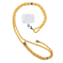 Заредете изображение във визуализатора на галерията – Stylish cord lanyard with an inlay for the phone of the keys, pattern 2
