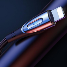 Заредете изображение във визуализатора на галерията – Joyroom Sharp Series Fast Charging Cable USB-A - Lightning 3A 1.2m Black (S-M411)
