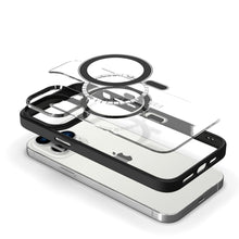 Заредете изображение във визуализатора на галерията – Tel Protect Magnetic Clear Case for Iphone 12/12 Pro Titanium
