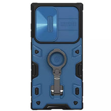 Заредете изображение във визуализатора на галерията – Nillkin CamShield Armor Pro Case for Samsung Galaxy S23 Ultra blue
