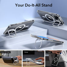 Заредете изображение във визуализатора на галерията – ESR CLASSIC KICKSTAND HALOLOCK MAGSAFE IPHONE 15 PLUS CLEAR
