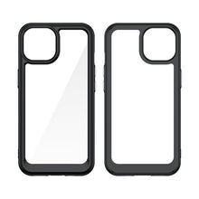 Заредете изображение във визуализатора на галерията – iPhone 15 Plus Outer Space Reinforced Case with Flexible Frame - Black
