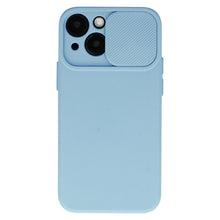 Заредете изображение във визуализатора на галерията – Camshield Soft for Iphone 15 Pro Light blue
