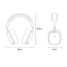 Заредете изображение във визуализатора на галерията – Baseus Bowie H2 ANC wireless on-ear headphones - gray
