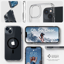 Заредете изображение във визуализатора на галерията – Spigen ultra hybrid mag гръб за iphone 14 plus black - TopMag
