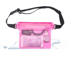 Заредете изображение във визуализатора на галерията – Waterproof pouch - Type 3 pink
