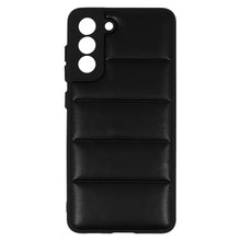 Заредете изображение във визуализатора на галерията – Leather 3D Case for Samsung Galaxy S21 FE design 2 black
