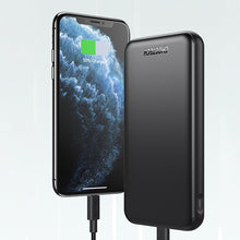 Заредете изображение във визуализатора на галерията – Choetech powerbank 10000mAh 18W QC PD USB / USB C black
