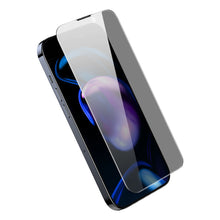 Заредете изображение във визуализатора на галерията – Baseus Privacy Tempered Glass for iPhone 14 Pro Full Screen 0.4mm Privacy Filter Anti Spy + Mounting Kit
