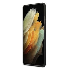 Заредете изображение във визуализатора на галерията – Original faceplate case MERCEDES MEHCS21LRCABK for SAMSUNG S21 Ultra (Dynamic Line / black carbon)
