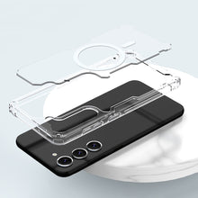 Заредете изображение във визуализатора на галерията – Nillkin Nature Pro Magnetic Case for Samsung Galaxy S23+ with MagSafe armored cover white

